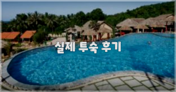 💬 실제 투숙 후기