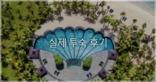 💬 실제 투숙 후기