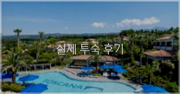 💬 실제 투숙 후기